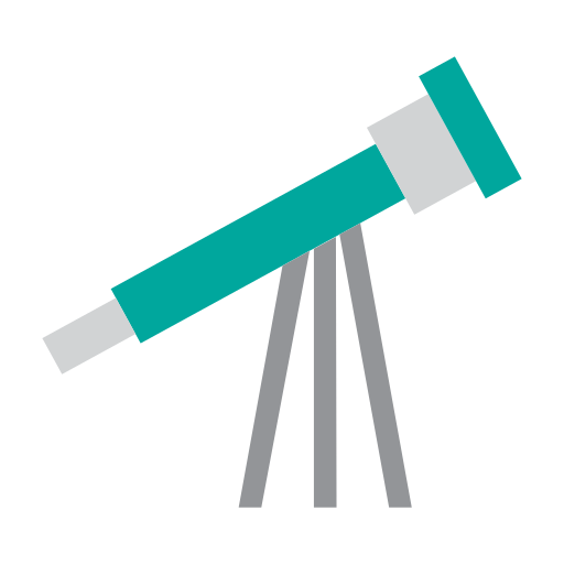 Telescope free icon Telescope free icon