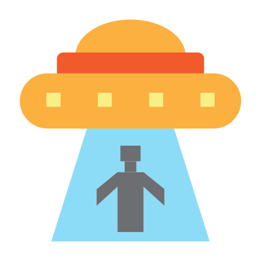 abducción extraterrestre icono gratis