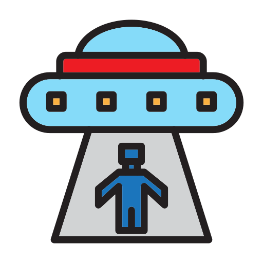 abducción extraterrestre icono gratis