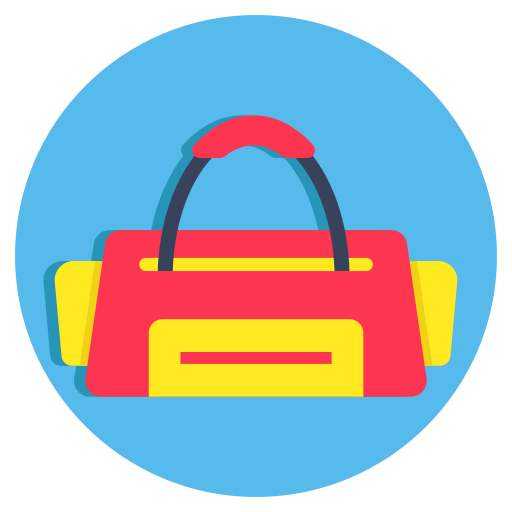 bolsa de gimnasio icono gratis