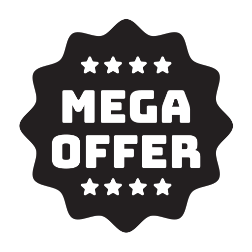 venta mega icono gratis