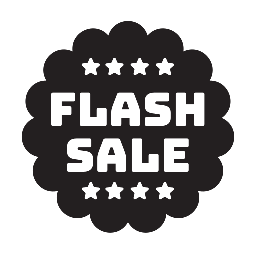 venta flash icono gratis