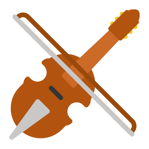 violín icono gratis