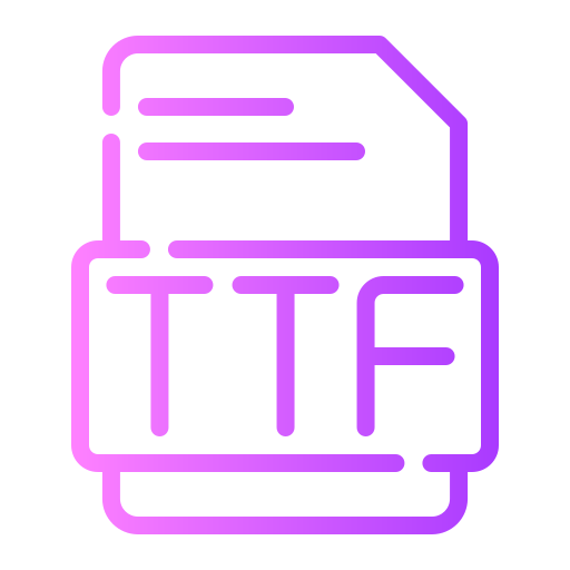 ttf icono gratis