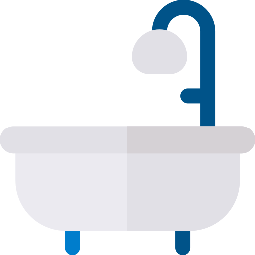 Bathtub - Free furniture and household icons