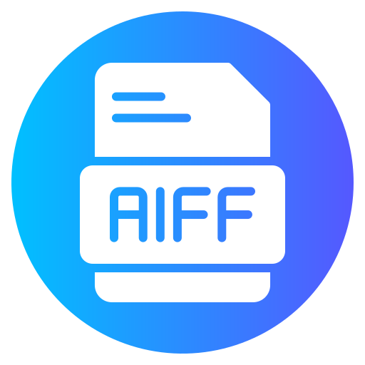 aiff icono gratis