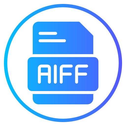 aiff icono gratis