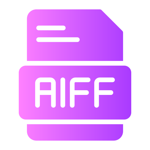 aiff icono gratis