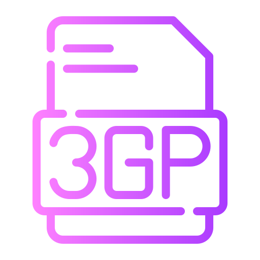 3gp icono gratis