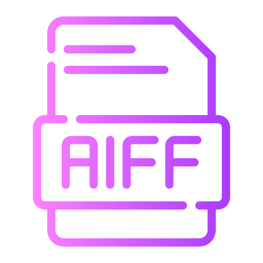 aiff icono gratis