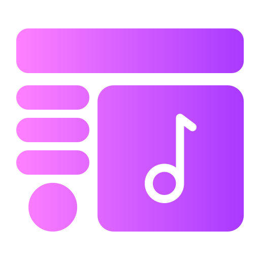 reproductor de música icono gratis