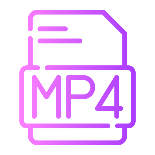 mp4 icono gratis