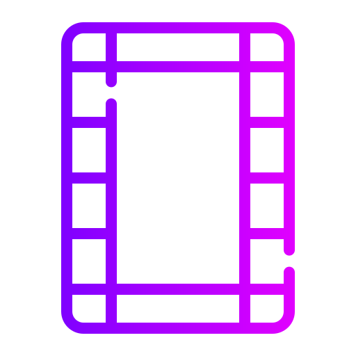 rollo de película icono gratis