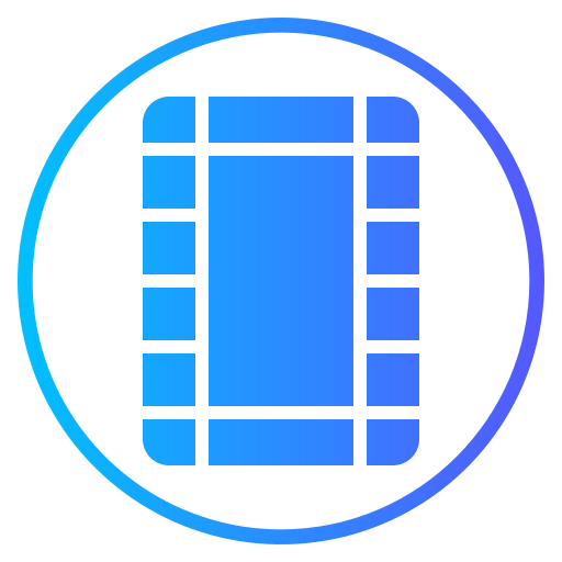 rollo de película icono gratis