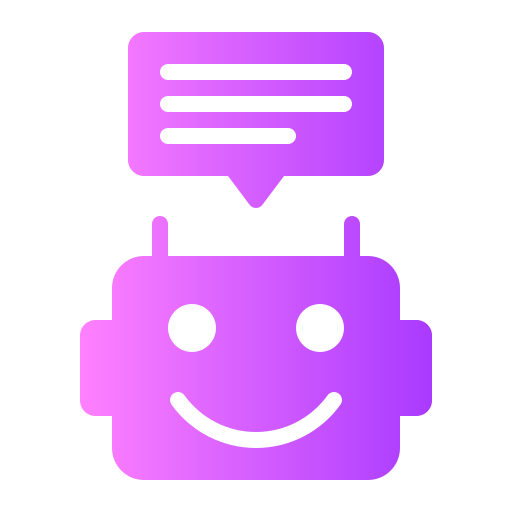 robot conversacional icono gratis