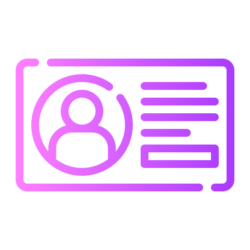 tarjeta de presentación icono gratis