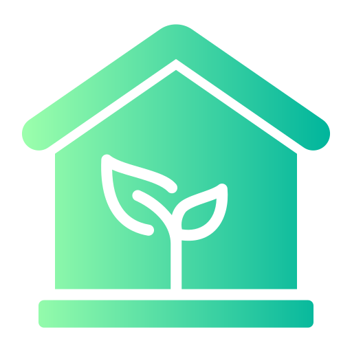 casa verde icono gratis