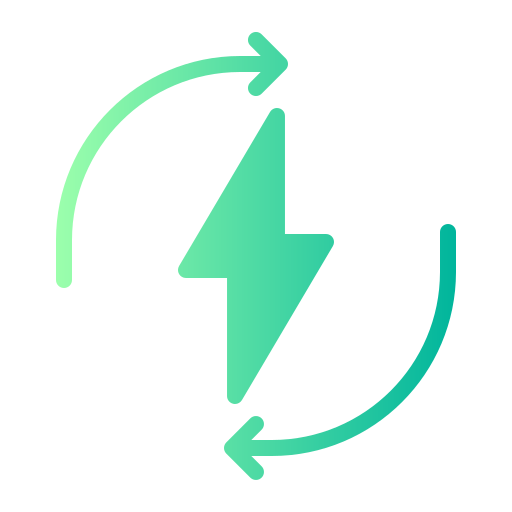 energía renovable icono gratis