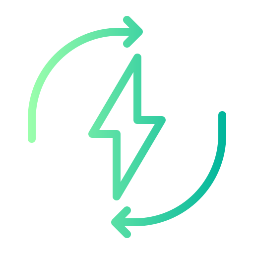 energía renovable icono gratis