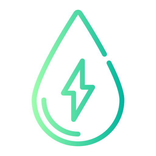 energía del agua icono gratis