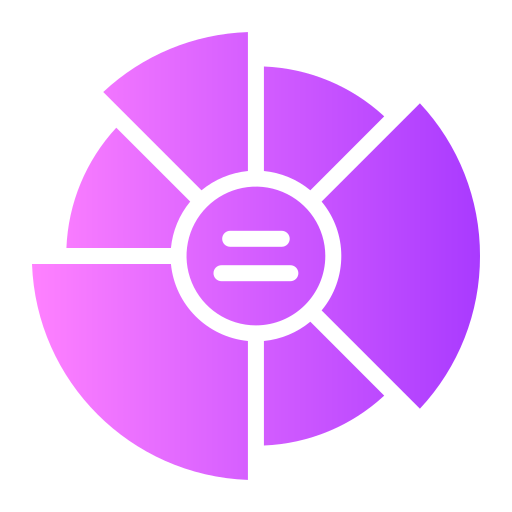 gráfico circular icono gratis