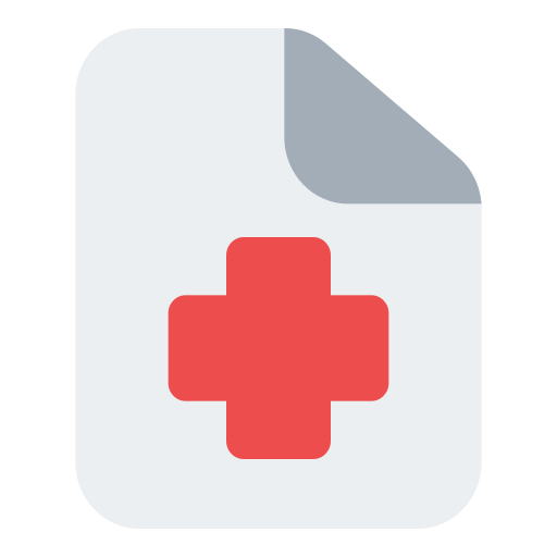 expediente sanitario icono gratis