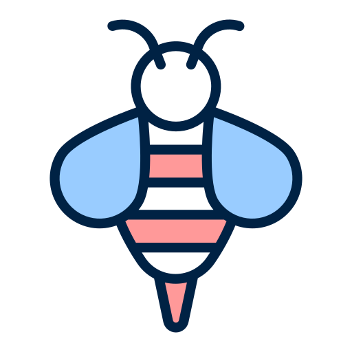 abeja icono gratis