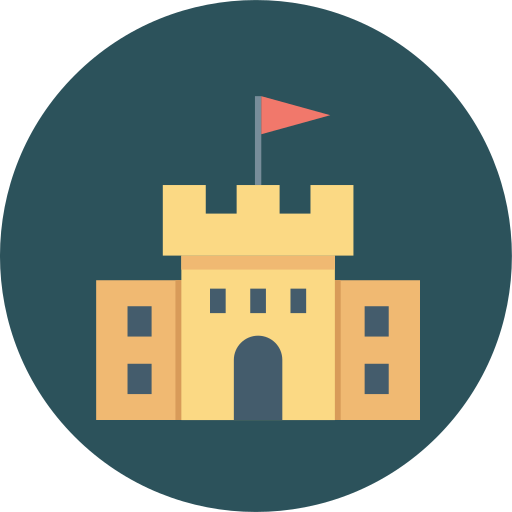 castillo icono gratis