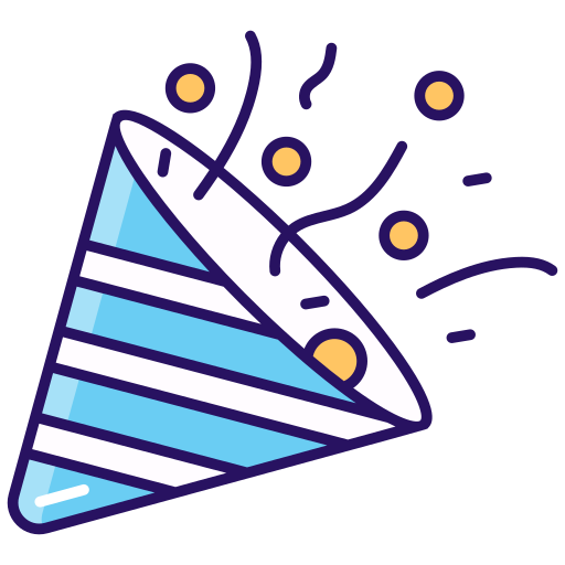 confeti icono gratis
