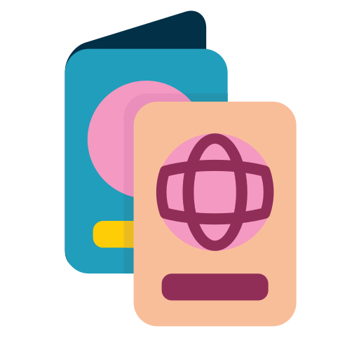 pasaporte icono gratis