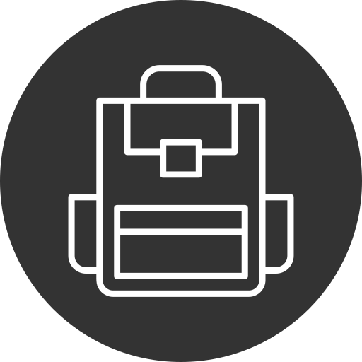 Backpack free icon Backpack free icon
