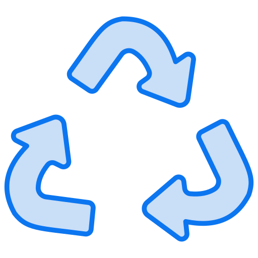 símbolo de reciclaje icono gratis