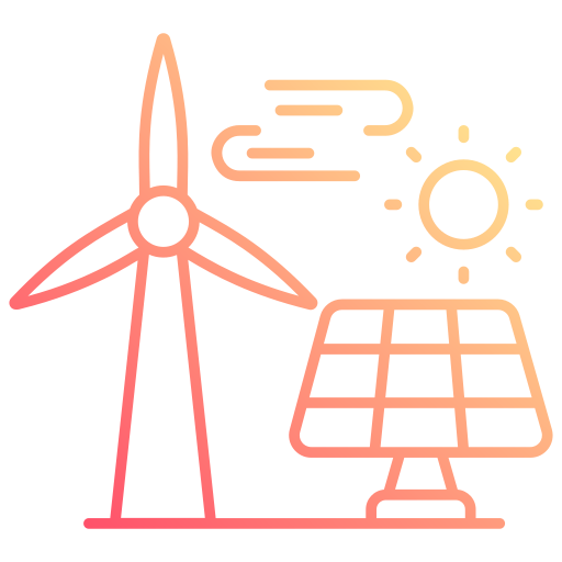 energía renovable icono gratis