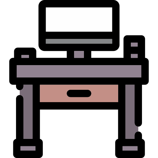 lugar de trabajo icono gratis