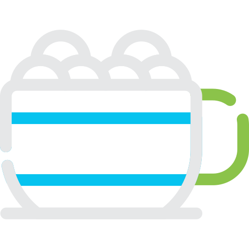 chocolate caliente icono gratis