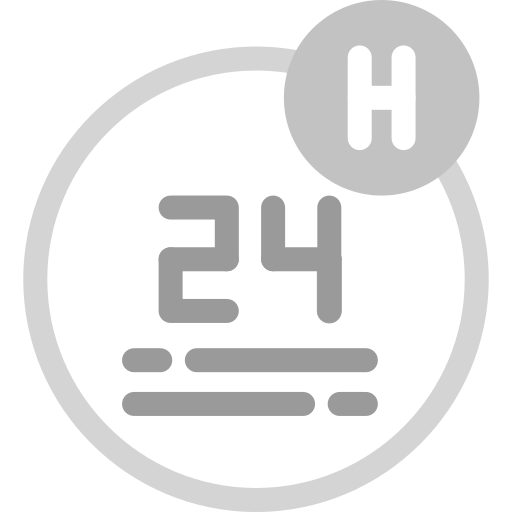24 hour free icon