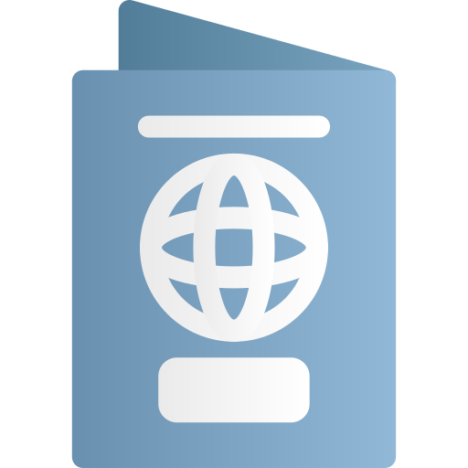 pasaporte icono gratis