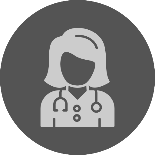 mujer medica icono gratis