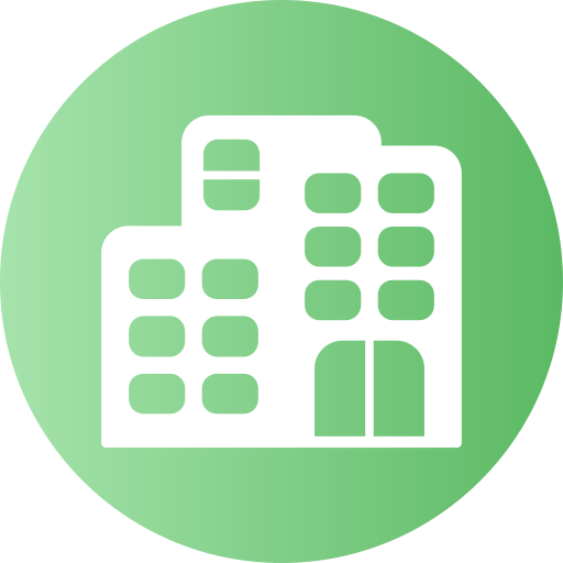 edificio del hospital icono gratis