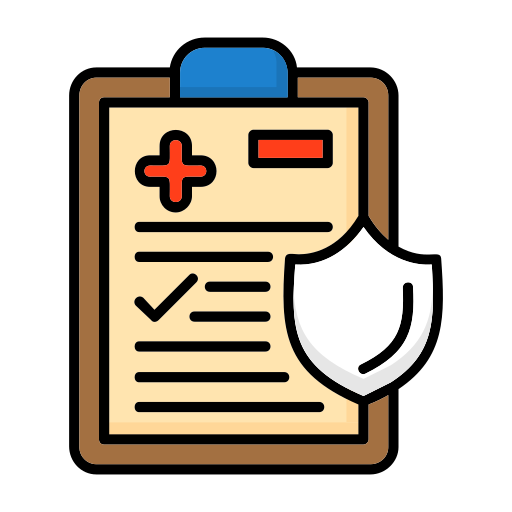 seguro médico icono gratis