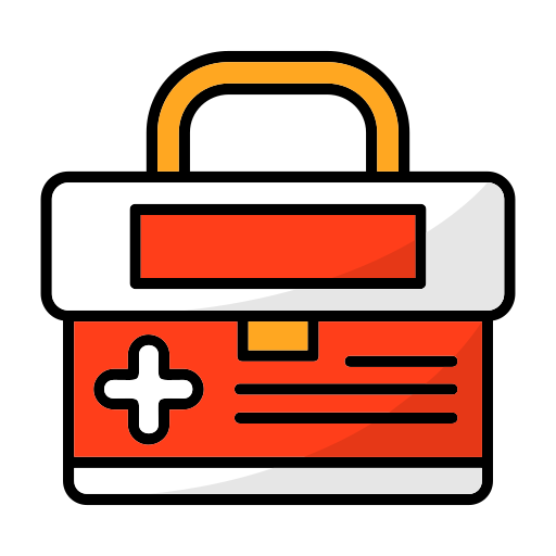 maletín médico icono gratis