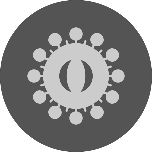 Корона вирус бесплатно иконка