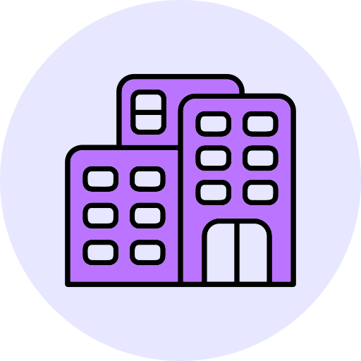 edificio del hospital icono gratis