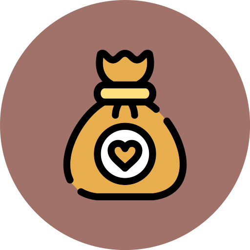 bolsa grátis ícone