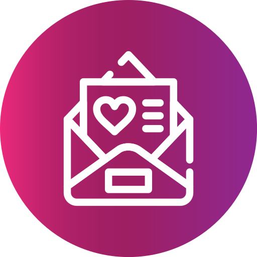 invitación icono gratis