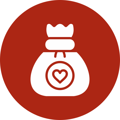 bolsa grátis ícone