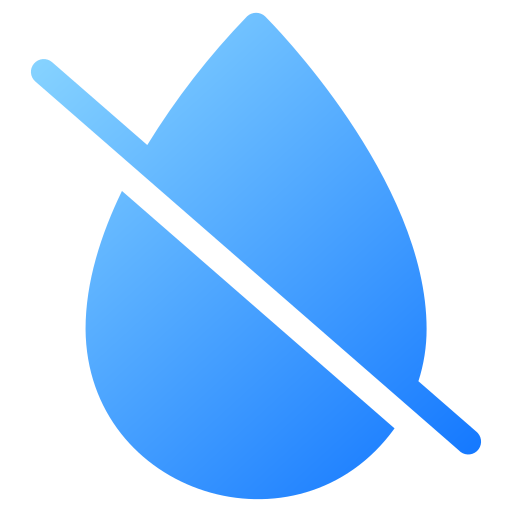 Droplet free icon