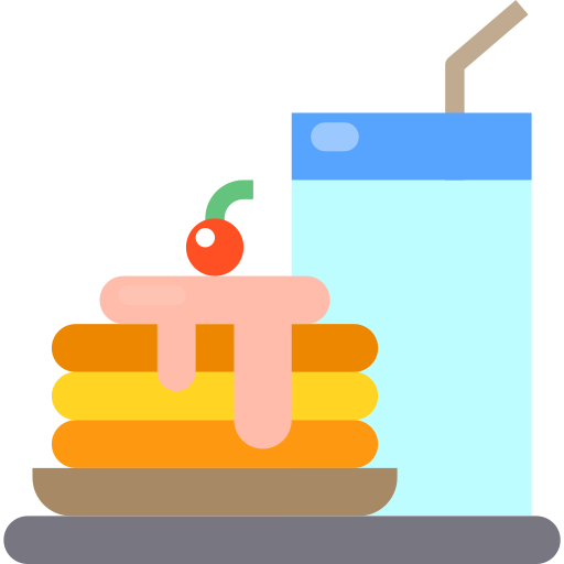 petit déjeuner Icône gratuit