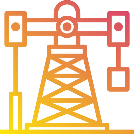 Torre de perforación icono gratis