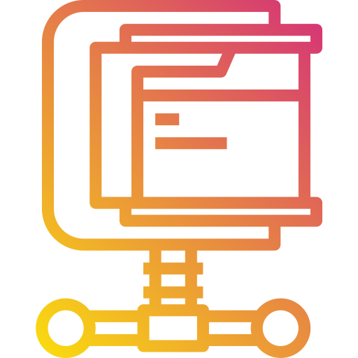 compresión de datos icono gratis